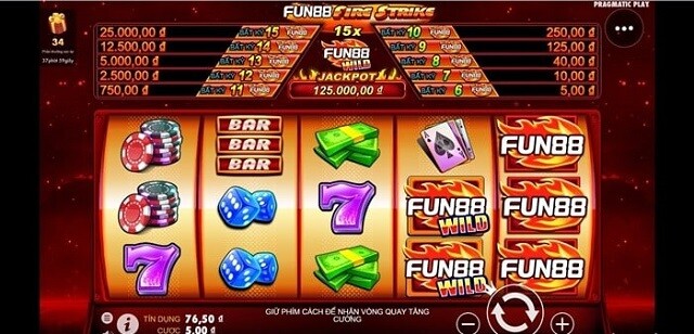 Slot game Fun88 đăng nhập hot hit hiện nay
